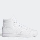Sneakersy męskie skórzane na platformie za kostkę Adidas Originals Top Ten FV6131 41 (8.5UK) 27 cm Białe (4060517710621) - obraz 1