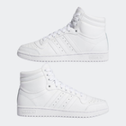 Sneakersy męskie skórzane na platformie za kostkę Adidas Originals Top Ten FV6131 40.5 (8UK) 26.5 cm Białe (4060517714384) - obraz 5