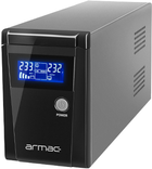 UPS Armac Office 850F 850VA (480W) Black (O/850F/LCD) - obraz 1