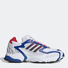 Buty sportowe męskie z siatką na platformie do kostki adidas Originals Torsion Trdc EG5269 39 25.5 cm Białe (4062052647165)