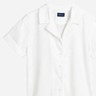Сорочка жіноча GANT Crisp Біла Ss Shirt 4311130 38 Біла (7325705723898) - зображення 3