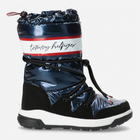 Śniegowce dziecięce dla dziewczynki Tommy Hilfiger T3A6-32436-1485800- 24 Niebieskie (8052578027547)