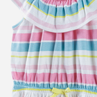 Sukienka na szelkach 5.10.15 Mix And Match 3K4024 110 cm Biały/Różowy/Zielony (5902361959476) - obraz 3