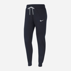 Spodnie dresowe damskie ocieplane Nike Cuffed fleece park 20 CW6961-451 L Obsydian/Biały (194502381832) - obraz 1