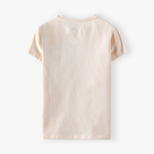 Підліткова футболка для дівчинки 5.10.15 4I4110 152 см Бежева (5901463221320) - зображення 2