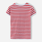 T-shirt dziecięcy dla dziewczynki 5.10.15 Mix And Match 3I4033 92 cm Biały/Czerwony (5902361954822) - obraz 2