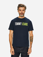 Футболка чоловіча Tommy Jeans Tjm Tee DM0DM05550 XS Чорна (8719705464902) - зображення 1