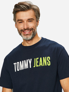 Футболка чоловіча Tommy Jeans Tjm Tee DM0DM05550 XS Чорна (8719705464902) - зображення 4