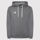 Bluza męska z kapturem kangurka Adidas Entrada 22 Hoody HB0578 XL Szara (4065418937627) - obraz 4