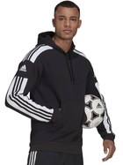 Bluza z kapturem Adidas Squadra 21 Hoody GT6634 XL Czarna (4064045264434) - obraz 5