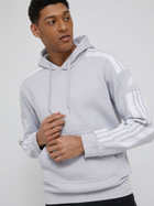 Bluza z kapturem Adidas Squadra 21 Hoody GT6635 XL Szara (4064045268296) - obraz 1