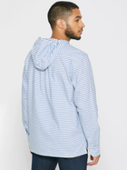 Bluza męska z kapturem GANT Gbpord Stripe Pop Reg Hood 3013124 XL Niebieska (7325705704606) - obraz 2
