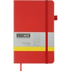Книга записная Buromax Etalon 125x195 мм 96 листов в клетку обложка из искусственной кожи Красная (BM.291160-05)