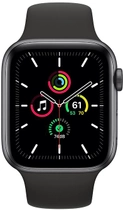 Смарт-часы Apple Watch SE GPS 44mm Space Grey Aluminium Case with Black Sport Band (MYDT2UL/A) - изображение 2