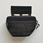 Напашная сумка админ подсумок TUR Tactical черный - изображение 1