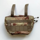 Напашная сумка админ подсумок TUR Tactical Мультикам камуфляж - изображение 2