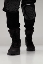 Ботинки берцы мужские TUR Вариор натуральная кожа черные 43 - изображение 8