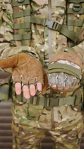Зимові водонепроникні рукавички піксель ЗСУ Softshell Розмір M тактичні рукавички на флісі софт шелл - зображення 2