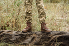 Берцы военные для мокрой погоды. Мужские тактические лёгкие боевые ботинки ALTBERG WARRIOR AQUA 47 коричневые - изображение 9