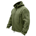 Кофта флисовая тактическая с капюшоном KOMBAT UK Recon Hoodie олива XXL - изображение 1