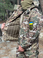 Зимовий тактичний костюм Softshell MultiCam Мультикам M - зображення 11