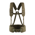 Пояс M-Tac тактический с плечевыми ремнями Scout Olive M - изображение 1