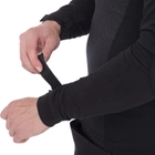 Чоловіча тактична сорочка чорна з довгим рукавом ZEPMA Поліестер Бавовна (TY-7492) L - зображення 7