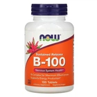 Витамины NOW VItamin B-100 S.R. 100 таблеток