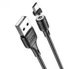 USB кабель micro Hoco X52 магнітний 1м чорний