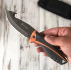 Ніж туристичний мисливський тактичний Gerber Bear Grylls BG D752 23 см з гаком у чохлі - зображення 3