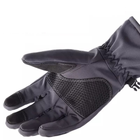 Тактические перчатки зимние военные, армейские зимние перчатки ВСУ черные размер XL - изображение 3