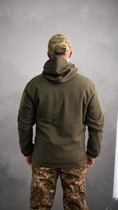 Куртка тактическая Softshell Олива НГУ/ВСУ (Размер 56) - изображение 5