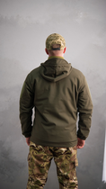 Куртка тактическая Softshell Олива НГУ/ВСУ (Размер 56) - изображение 8