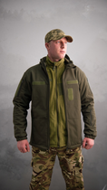 Куртка тактична Softshell Олива НГУ/ЗСУ (Розмір 50) - зображення 6