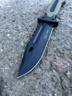 Нож охотничий туристический Columbia 4048В + огниво + точилка - изображение 2