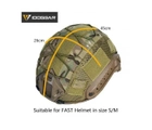 Чохол - кавер на шолом каску IDOGEAR Fast Helmet Cover тактичний маскувальний Мультикам - зображення 3