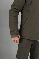Куртка тактическая FCTdesign зимняя Патрол Софтшелл 60-62 хаки - изображение 4