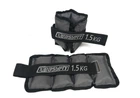 Утяжелители EasyFit 1,5 кг пара Сталь