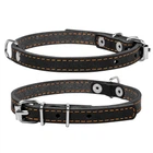 Нашийник COLLAR одинарний ширина 14мм довжина 27-35см чорний