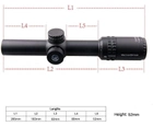 Оптичний приціл Vector Optics Grimlock 1-6x24 GenII SFP - зображення 7