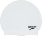 Шапочка для плавания Speedo Plain Flat Silicone Cap Белая (8-709910010) (5039247289218)