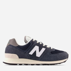 Buty sportowe męskie z siatką na platformie do kostki New Balance 574 U574RH2 43 (9.5US) 27.5 cm Czarne (196307519083) - obraz 1