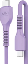 Кабель ArmorStandart AR88 Type-C to Type-C 3A 1 м Purple (ARM65291)