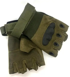 Перчатки Combat тактические беспалые олива XL (00-00007494) - изображение 4