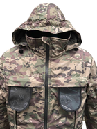 Куртка зимова тактика мембрана мультикам Pancer Protection 56 - зображення 6