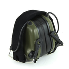 Наушники активные стрелковые Earmor M31 + Крепление на каску шлем с планкой Пикатинни (125996) - изображение 5