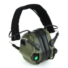 Активні навушники Earmor M31 Green + Кріплення на шолом з планкою Пікатінні (125995) - зображення 6