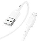 Кабель Hoco X83 USB – micro-USB 2.4 А 1 м білий