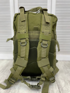Тактический штурмовой рюкзак оливковый USA 45л. - изображение 4