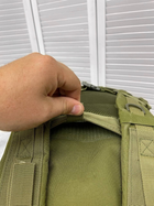 Тактический штурмовой рюкзак оливковый USA 45л. - изображение 5